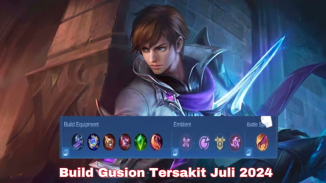 Gusion Tersakit 2024: Kuasai Hero Assassin Ini dengan Build Item Terbaik!