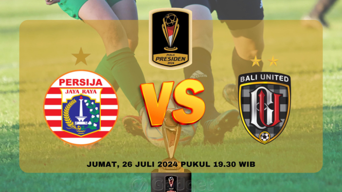 Link Live Streaming Bali United vs Persija Jakarta di Piala Presiden 2024! Kick Off Pukul 19.30 WIB!