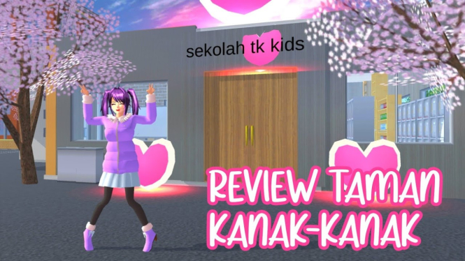 Cara Membuat Taman Kanak-kanak (TK) di Sakura School Simulator