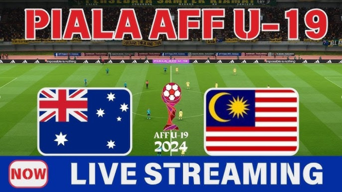 Streaming Final AFF U-19 Australia vs Malaysia