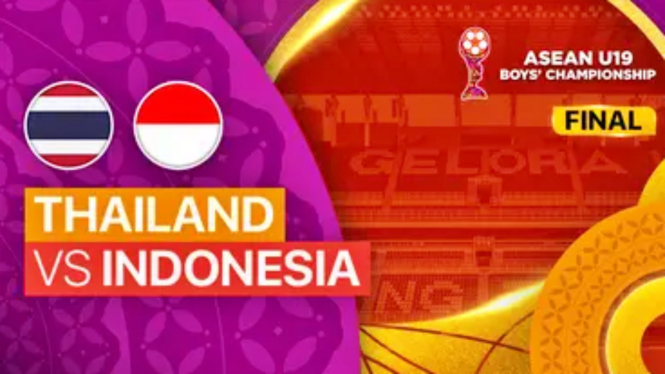 Link Live Streaming Timnas Indonesia vs Thailand di Final Piala AFF U-19 2024: Indonesia Pasti Juara!