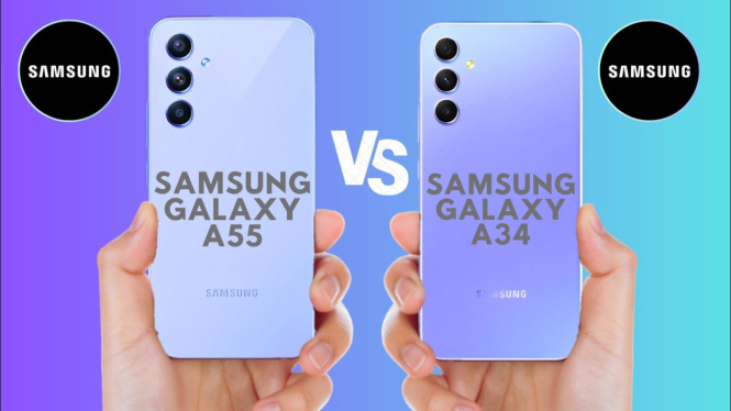 Samsung Galaxy A55 5G vs Galaxy A34 5G