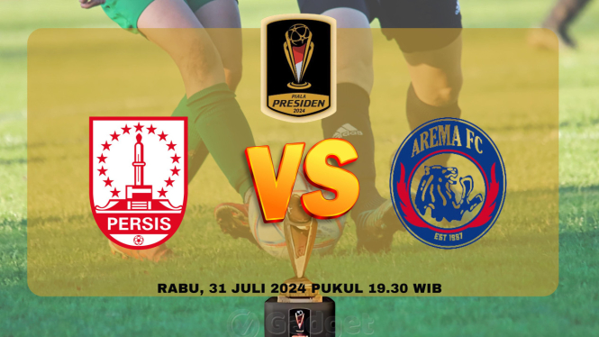 Persis Solo vs Arema FC Semifinal Piala Presiden 2024