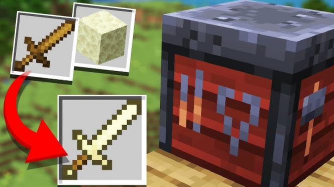 Panduan Lengkap Fungsi dan Cara Membuat Smithing Table di Minecraft