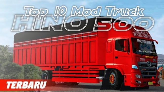 Download MOD BUSSID Truk Hino Terbaru 2024: Pilihan Trailer dan Kontainer