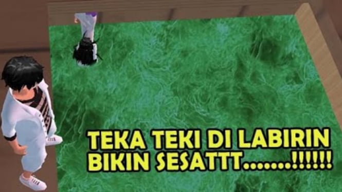 Cara Terbaru Masuk ke Labirin di Sakura School Simulator