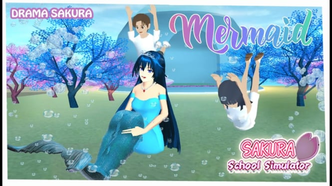 Cara Menemukan Putri Duyung di Sakura School Simulator