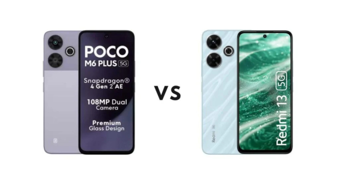 POCO M6 Plus 5G vs Redmi 13 5G