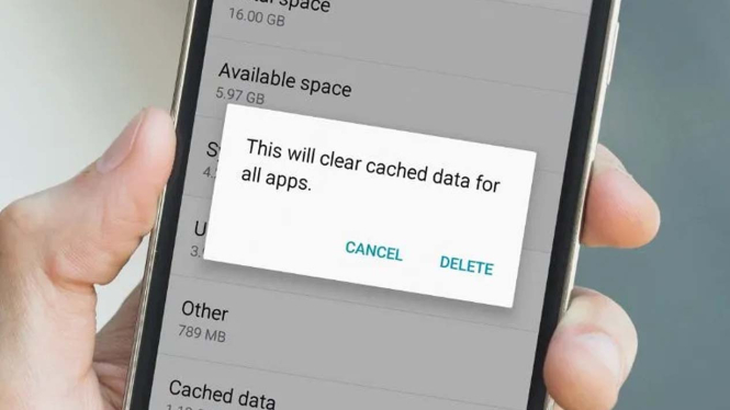 Cara Bersihkan Cache Browser Android