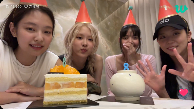 BLACKPINK Rayakan Ulang Tahun Debut Ke-8 dengan Live Seru!