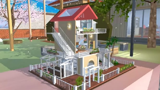 ID Rumah Miniatur di Sakura School Simulator