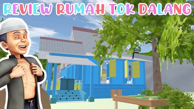 Main ke Rumah Tok Dalang di Sakura School Simulator