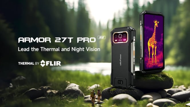 Ulefone Armor 27T Pro Siap Meluncur: Smartphone Tahan Banting dengan Sensor Kamera Thermal Flir