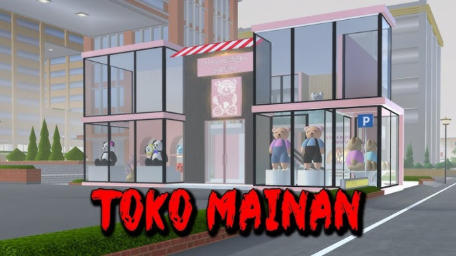 Cara Berkunjung ke Toko Mainan di Sakura School Simulator