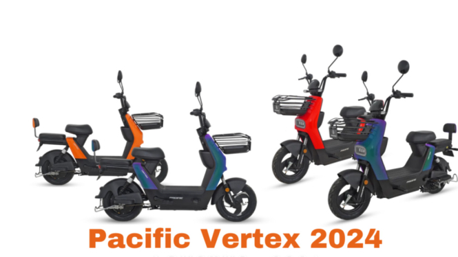 Sepeda Listrik Pacific Vertex 2024: Kuat, Modern, dan Futuristik