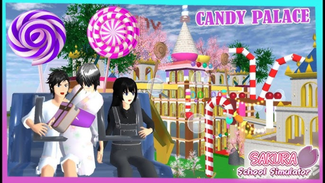 Cara Kreatif Membangun Istana Candy Impian di Sakura School Simulator