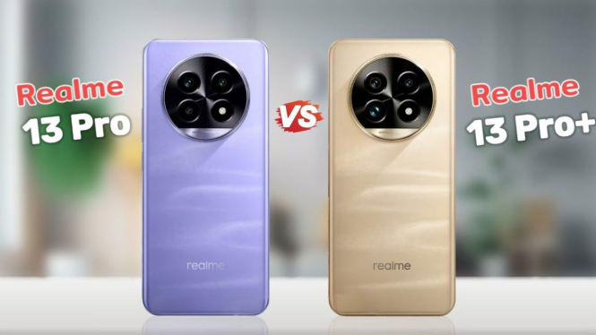 Perbandingan Realme 13 Pro vs Realme 13 Pro+