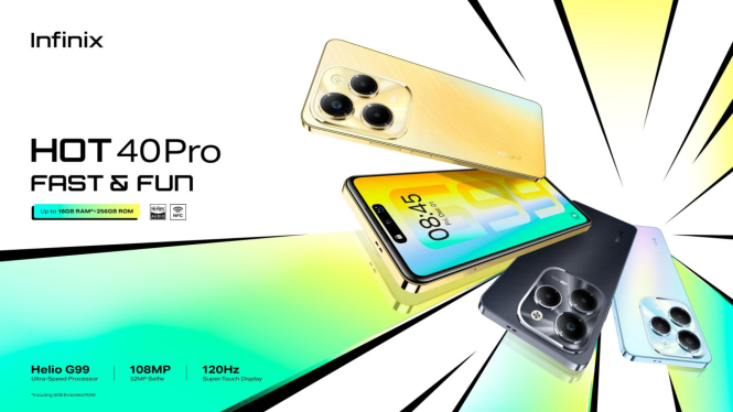 Infinix Hot 40 Pro Turun Jadi Rp 2 Juta: Dapat HP Gaming dengan RAM 12 GB, Penyimpanan Hingga 1 TB!