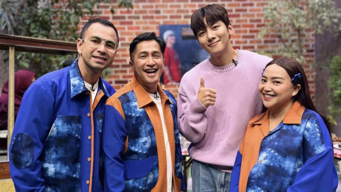 Isu Boikot Menggema, Raffi Ahmad dan Ji Chang Wook Foto Bareng di Jakarta