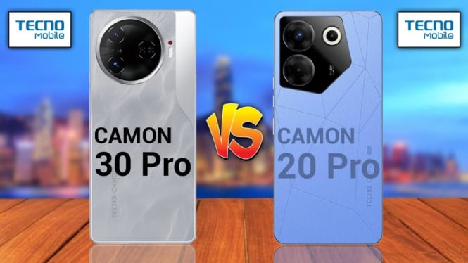 Pertarungan Kelas Premium: Tecno Camon 30 Pro 5G VS Camon 20 Pro 5G