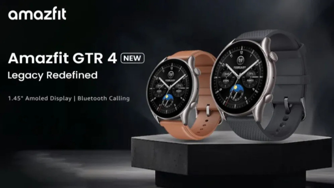 Amazfit GTR 4 New Version: Smartwatch dengan Desain Baru dan Fitur Canggih!