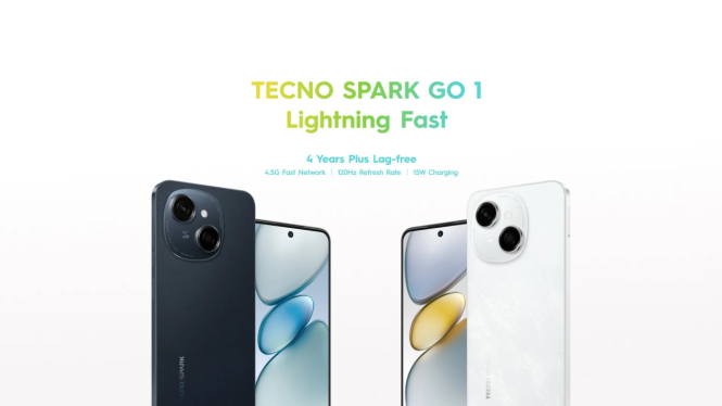 Tecno Spark Go 1: HP Entry-Level dengan Layar 120 Hz dan Fitur Dynamic Island Unik