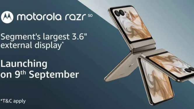 Motorola Razr 50 akan Rilis di India dengan Fitur Terbaru!