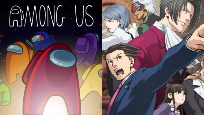 Among Us x Ace Attorney