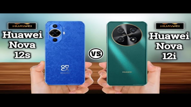 Huawei Nova 12 SE vs Huawei Nova 12s