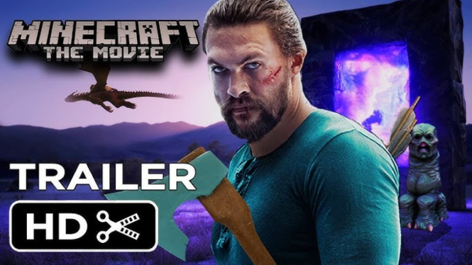 Trailer Perdana Minecraft Movie: Jason Momoa dan Jack Black Siap Beraksi