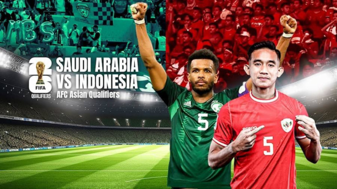 Streaming Arab Saudi vs Indonesia 6 September 01:00