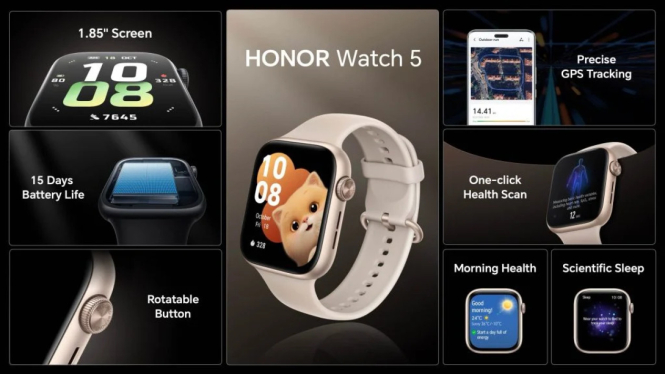 Peluncuran HONOR Watch 5