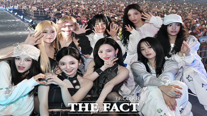 aespa dan NewJeans The Fact Music Awards 2024