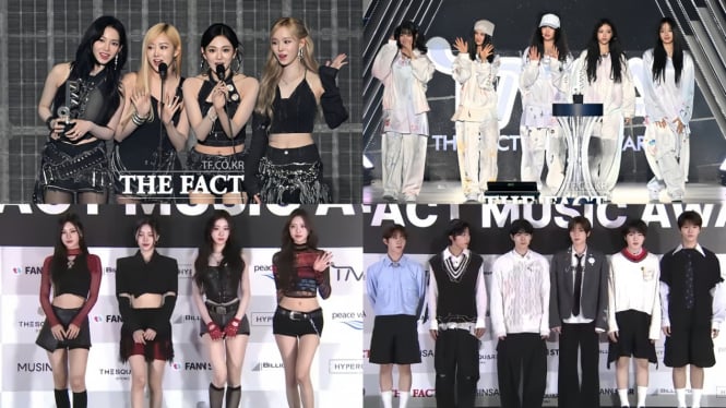 Para artis di The Fact Music Awards (TMA) 2024