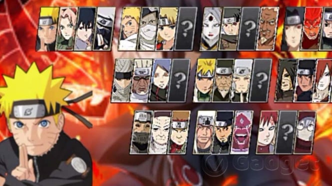 Naruto Senki Full Karakter Unofficial 2024