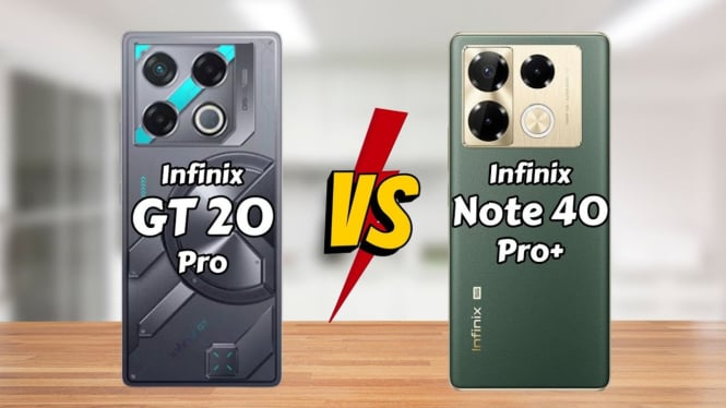 Infinix GT 20 Pro vs Note 40 Pro Plus 5G