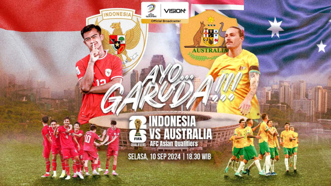 Live Streaming Indonesia vs Australia