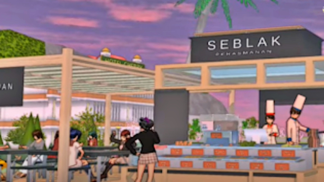 Serunya Makan Seblak di Sakura School Simulator: Panduan Lengkap