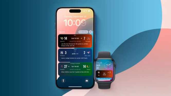 Update Apple Sports: Skor Langsung di Lock Screen iPhone dan Fitur Baru Lainnya