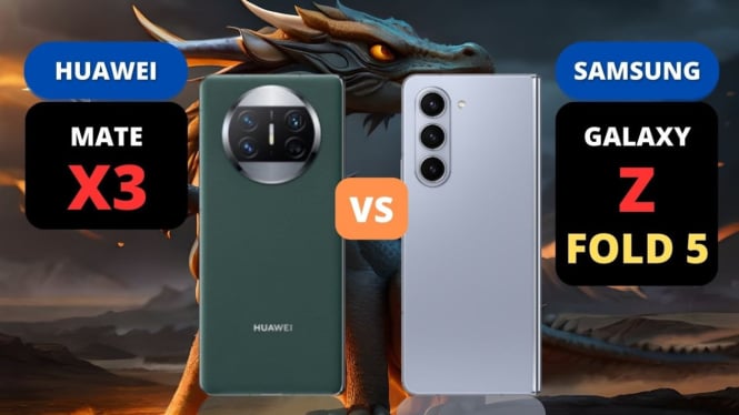 Samsung Galaxy Z Fold 5 vs Huawei Mate X3