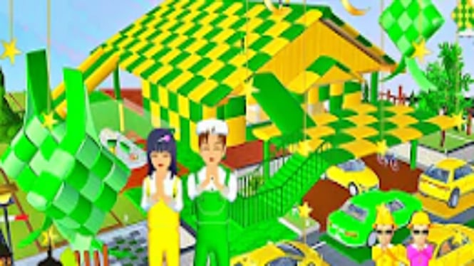 Panduan Lengkap Cara Mengunjungi Rumah Ketupat di Sakura School Simulator