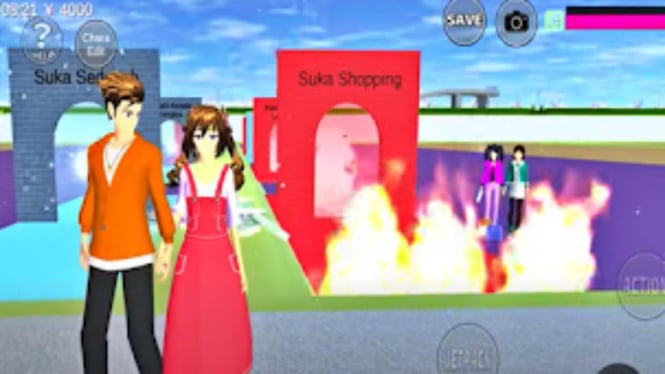 Cara Melihat Surga dan Neraka di Sakura School Simulator