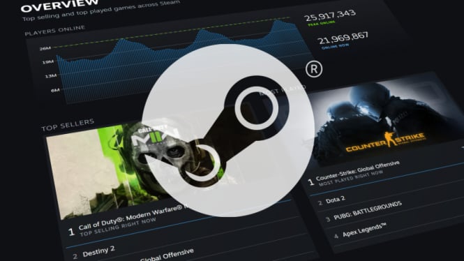 Wow! Steam Tembus 38 Juta Pemain Aktif, Pecahkan Rekor Dunia!