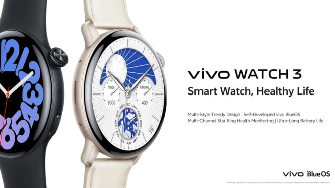 Vivo Watch 3: Smartwatch Elegan dengan Fitur Lengkap!