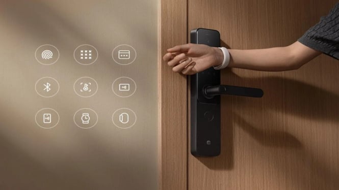 Xiaomi Smart Door Lock E30 Hadir dengan 9 Metode Unlocking dan Sistem Keamanan 6 Lapisan