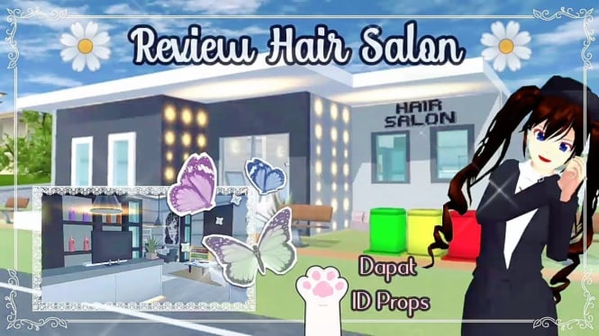 ID Salon Kecantikan di Sakura School Simulator