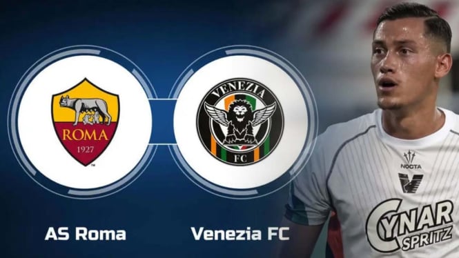 Prediksi dan Live Streaming AS Roma vs Venezia