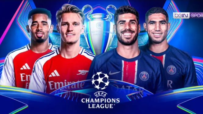 Link Live Streaming Official Arsenal Vs PSG, Langsung Akses dari HP