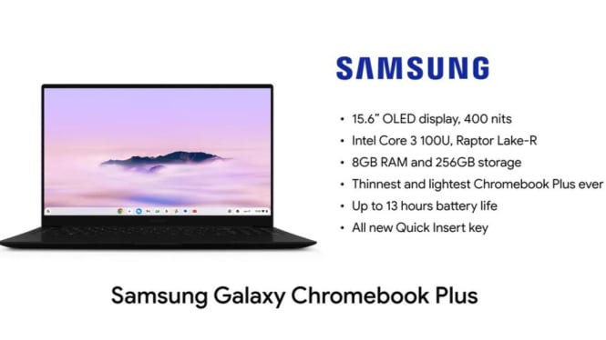 Samsung Galaxy Chromebook Plus 