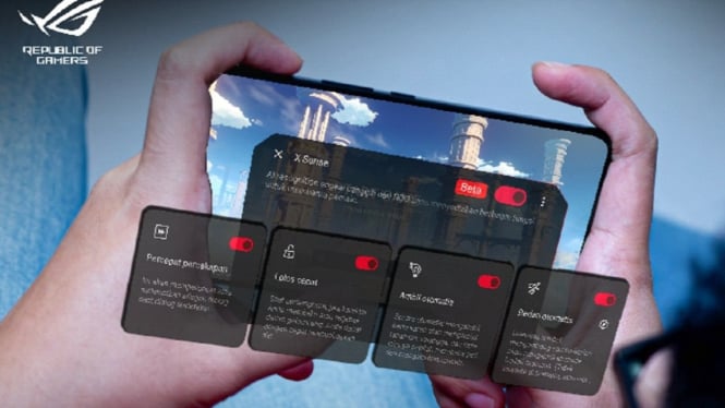 X Sense 2.0 di ROG Phone 8